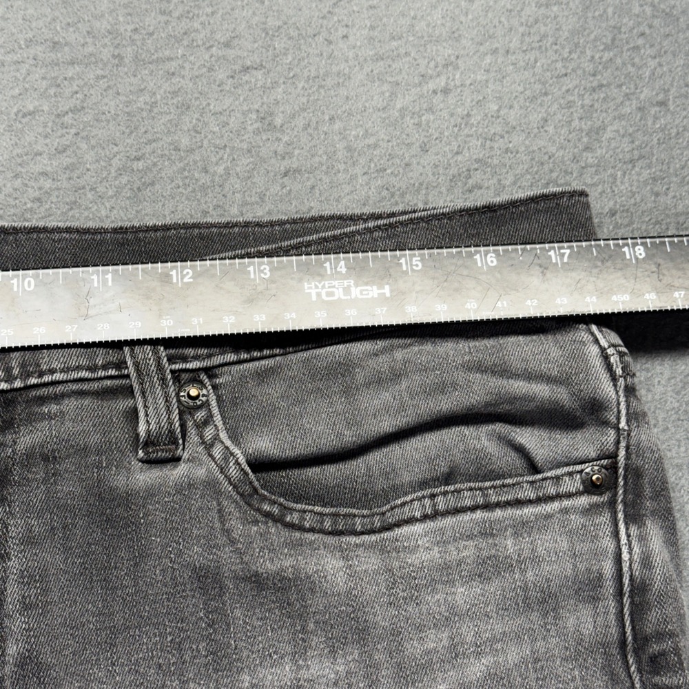 Levi's Premium 511 Slim Fit Grey Jeans Mens 36x30 Stretch Denim 04511-2091 - Picture 7 of 10